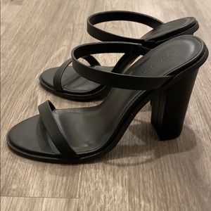 ❌SOLD❌ Wild Diva Double Strap Heels size 8